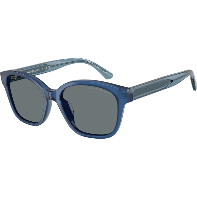 Emporio Armani Enfant EK4009U Lunettes de Soleil Cat Eye Bleues