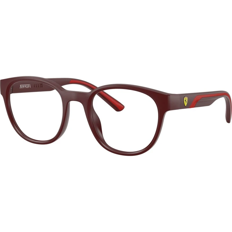 Ferrari Scuderia FZ8002U Lunettes de vue Pantos Rouge Transparent