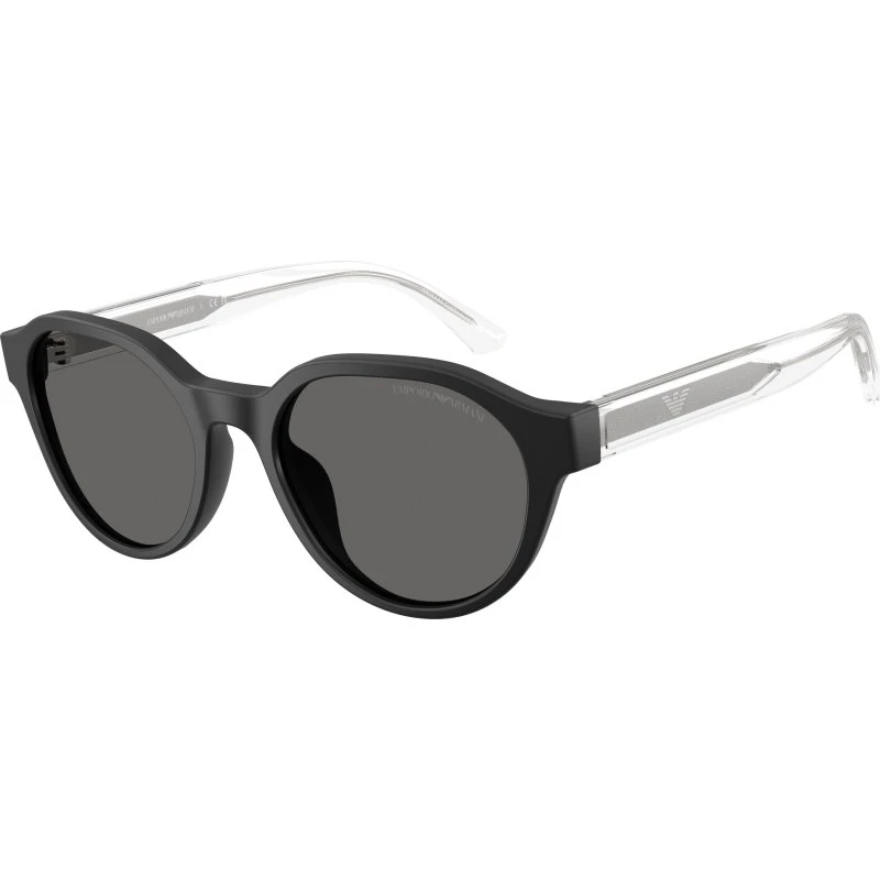 Emporio Armani Enfant EK4008U Lunettes de Soleil Pantos Noir/Gris