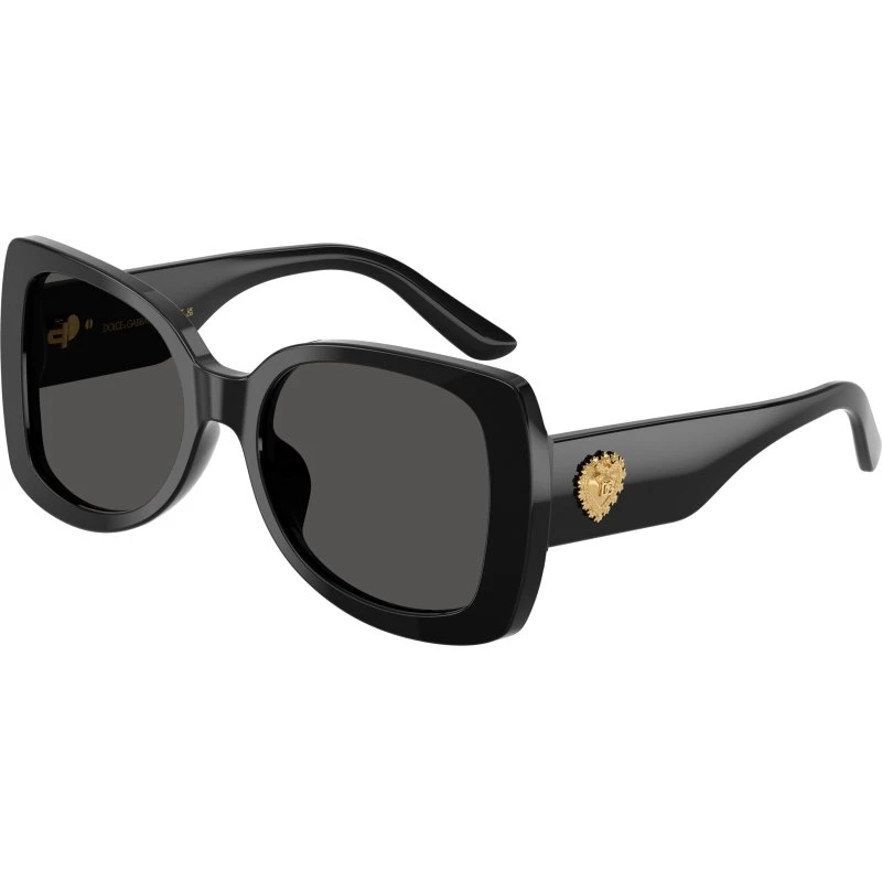 Dolce & Gabbana Enfant DX4012 Lunettes de Soleil Papillon Noir/Gris
