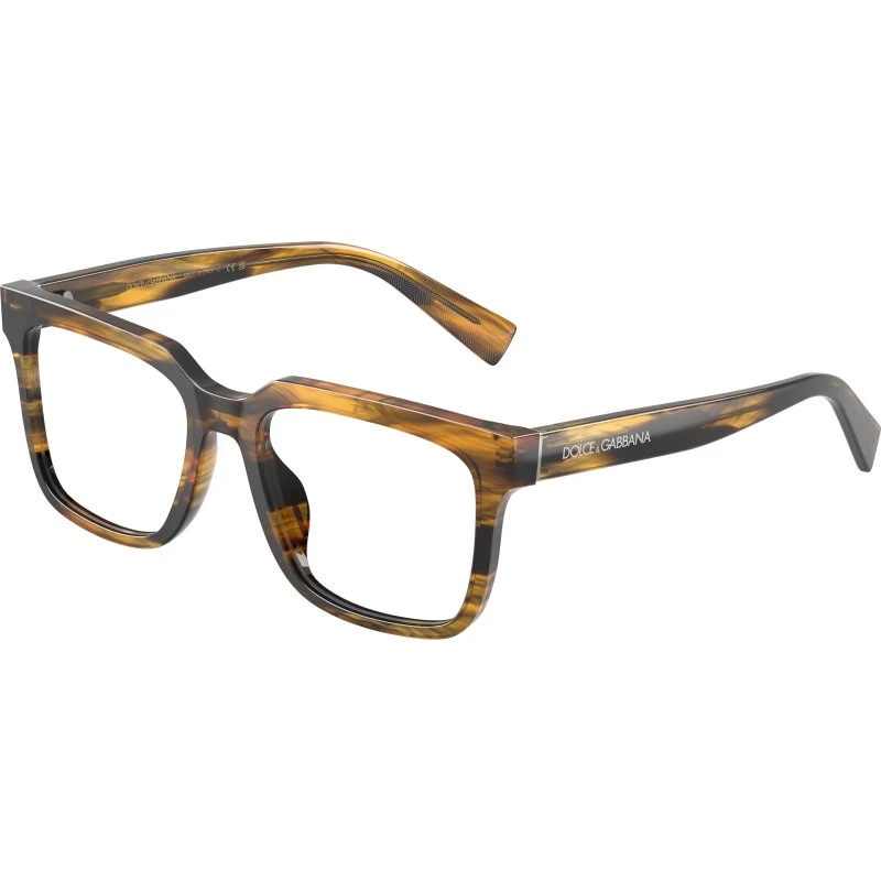 Dolce & Gabbana DG3422 3063 - Montures Optiques Carrées en Acétate