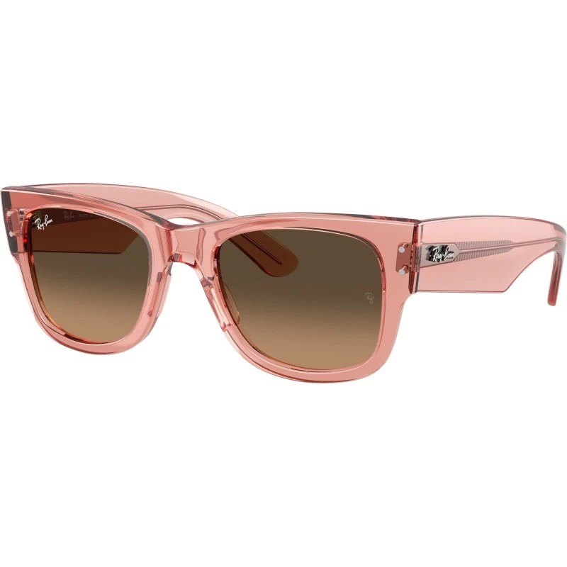 Ray-Ban RB0840S Mega Wayfarer - Lunettes de soleil carrées roses