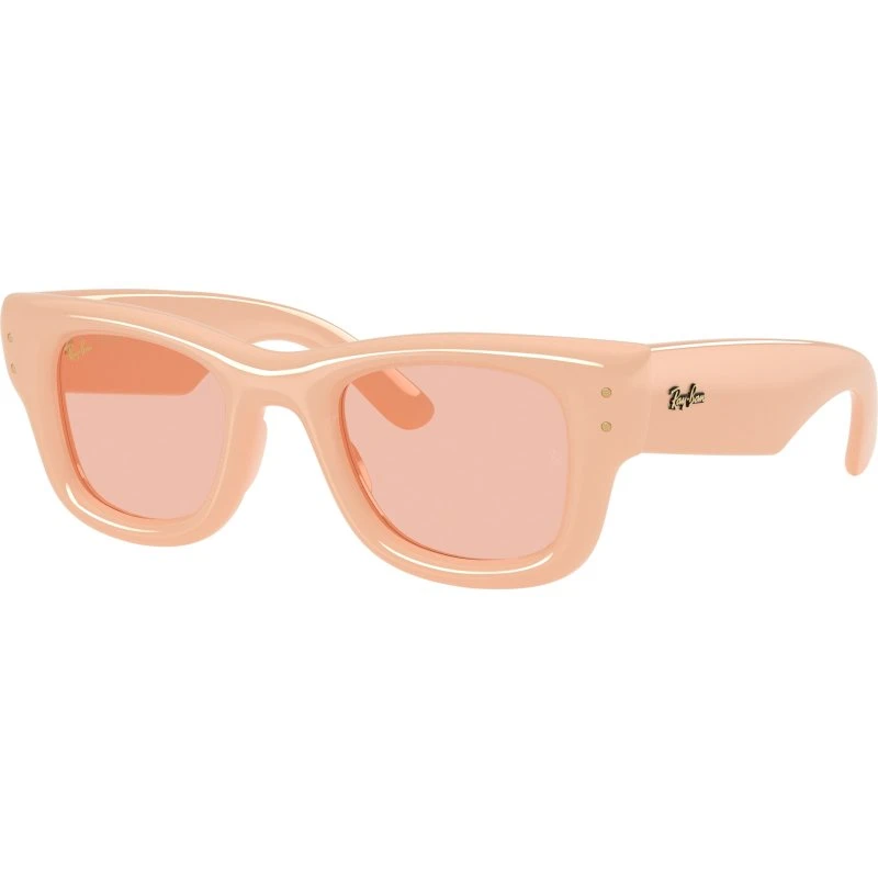 Ray-Ban A$AP Rocky RB4940 Wayfarer Puffer - Lunettes de soleil Beige/Rose