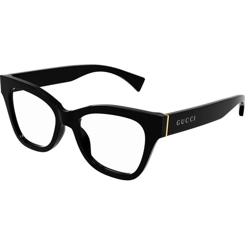 Gucci GG1133O 001 Lunettes Optiques Cat Eye Noires pour Femme