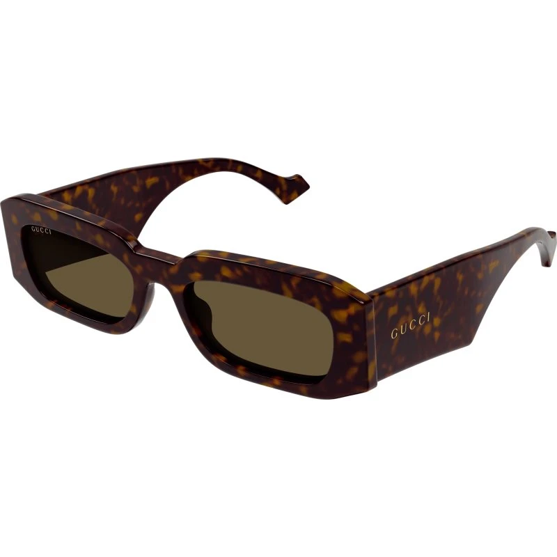 Gucci Homme GG1426S 002 Lunettes de soleil Carré Acétate Havane