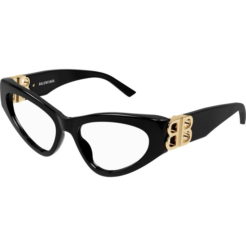 Balenciaga BB0313O 001 Lunettes Optiques Cat Eye Noir