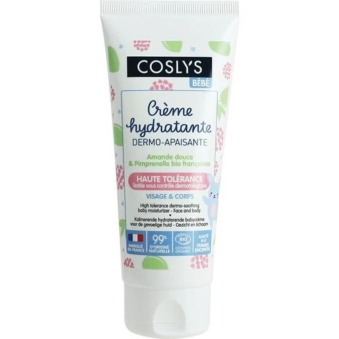 Coslys Crème Hydratante Bébé Bio 75ml