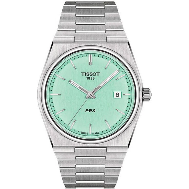 Tissot PRX Quartz 40mm Bleu Acier Inoxydable