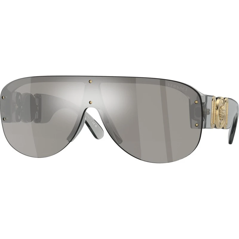 Versace Homme VE4391 311/6G : Lunettes de soleil géométriques grises