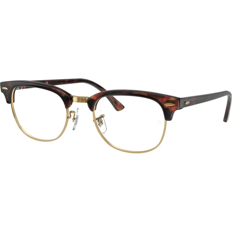 Ray-Ban RX5154 Clubmaster Montures Optiques Carrées Marron