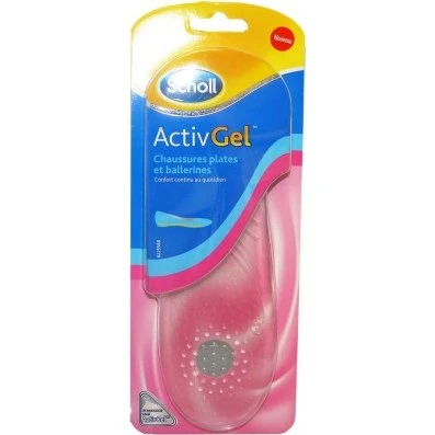 SCHOLL Activ'Gel Talons — Semelles pour Chaussures Plates