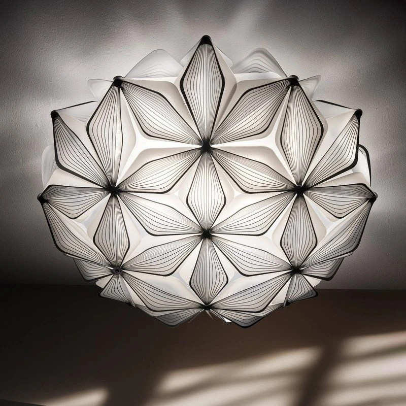 Slamp Plafonnier C'EST LA VIE Noir, Ø 47 cm, 2 lampes E27