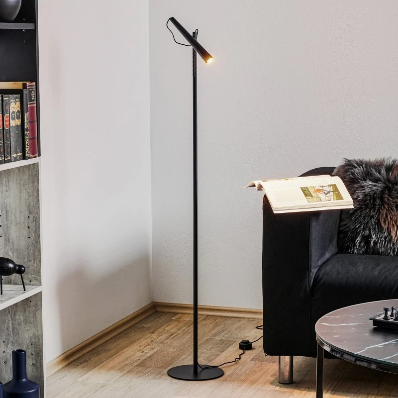 Foscarini Magneto - Lampadaire LED design noir
