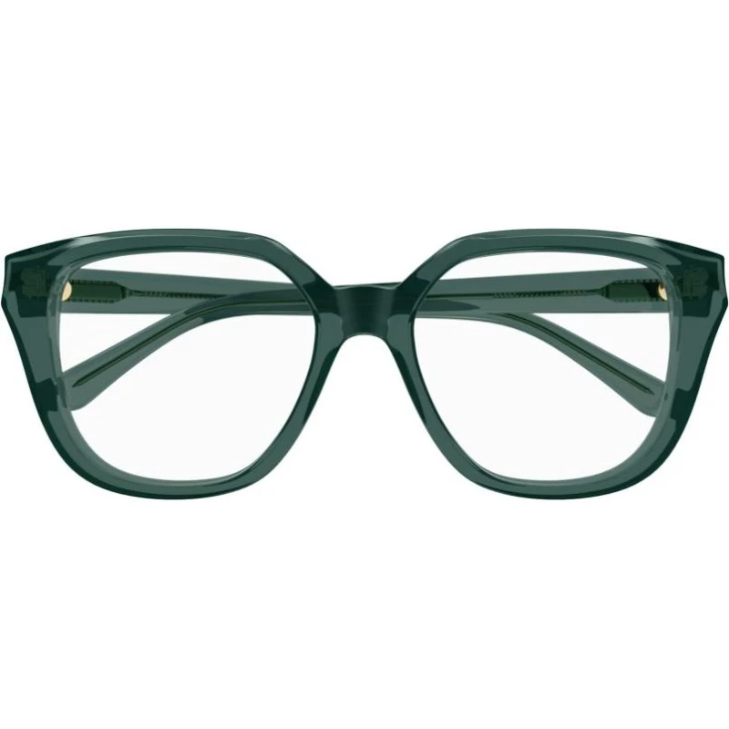 Chloé CH0293O Lunettes de Vue Carrées Vert en Acétate Recyclé