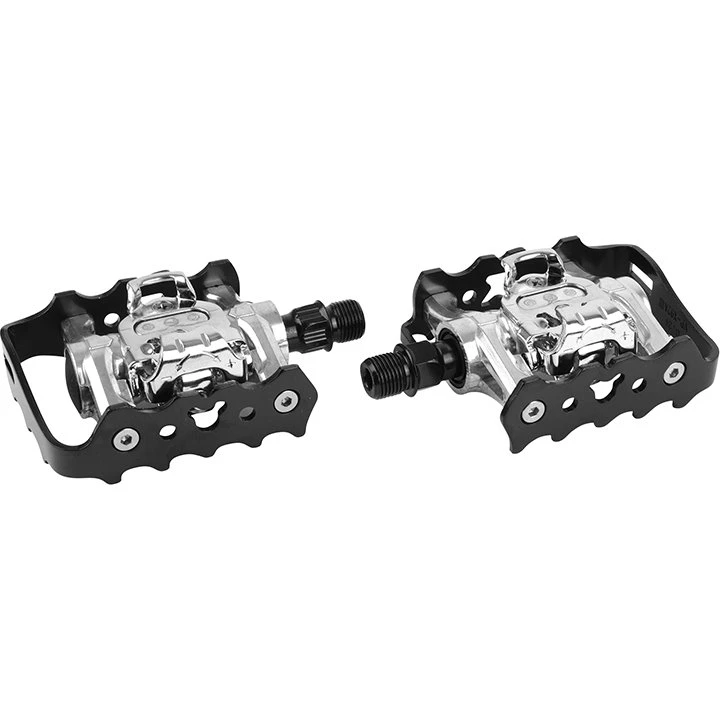 Newton Pédales VTT Automatique SPD Alu Noir