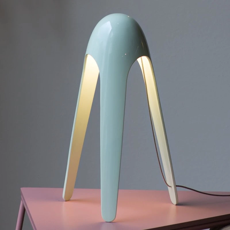 Martinelli Luce Lampe à poser LED Cyborg - Bleu