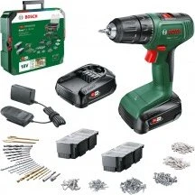Bosch EasyDrill 18V-40 + SystemBox + 2 batteries 1,5Ah + 241 accessoires