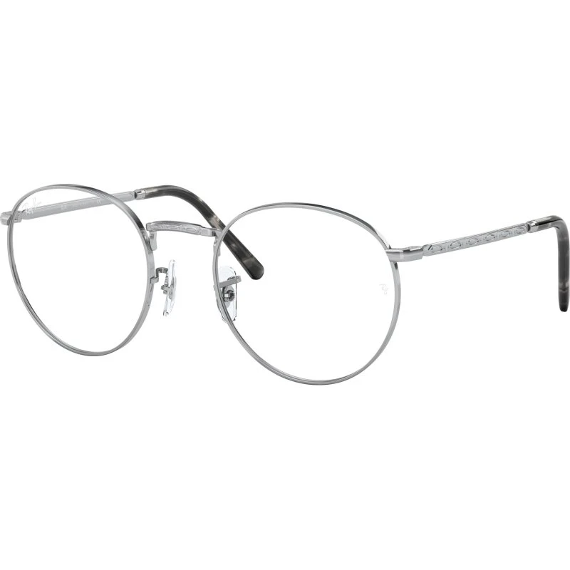 Ray-Ban RX3637V Lunettes Optiques Pantos Métal Argent