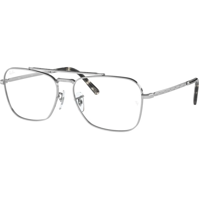 Ray-Ban RX3636V New Caravan - Monture Optique Métal Argentée
