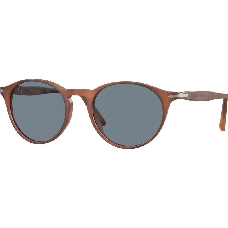 Persol Homme PO3092SM 900656 - Lunettes de soleil rondes en acétate