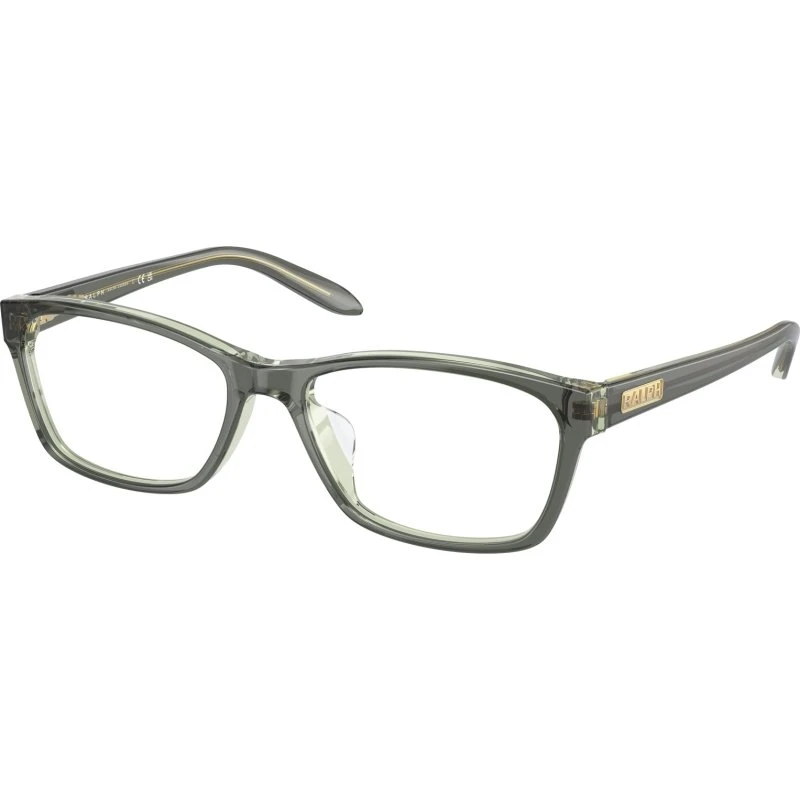Ralph Lauren RA7039 Lunettes Optiques Carrées Vert Transparent Femme