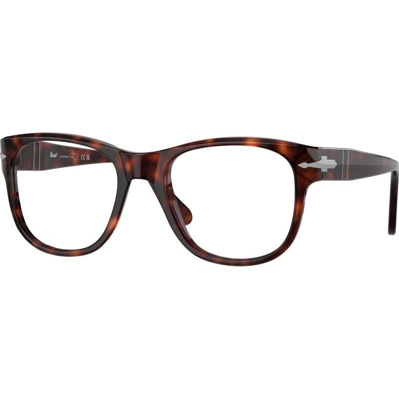 Persol PO3312V 24 Lunettes Optiques Carrées en Acétate Tortue