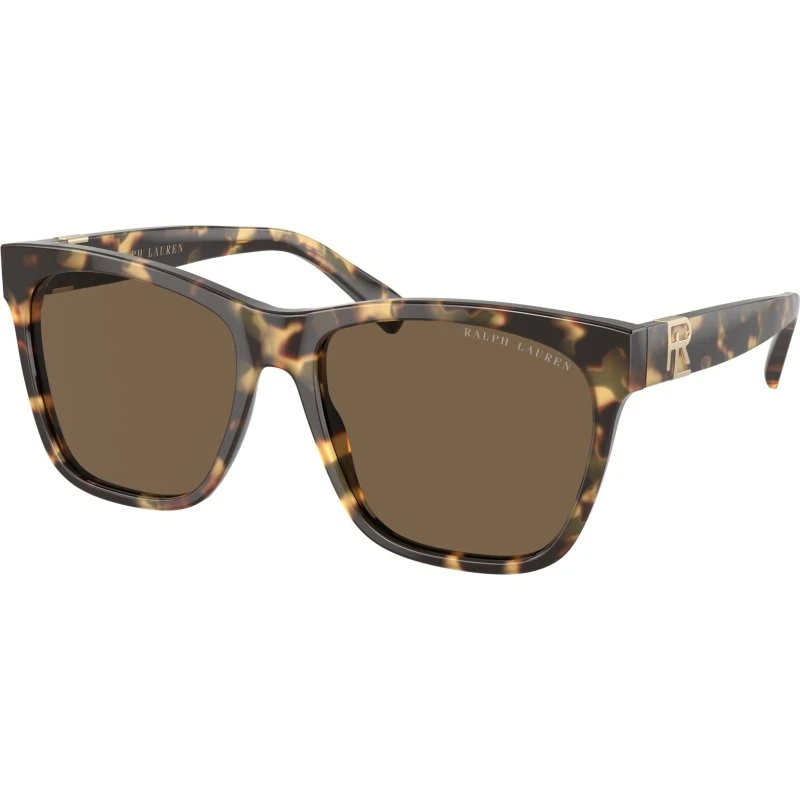 Ralph Lauren RL8212 The Ricky II Lunettes de Soleil Carrées Écaille