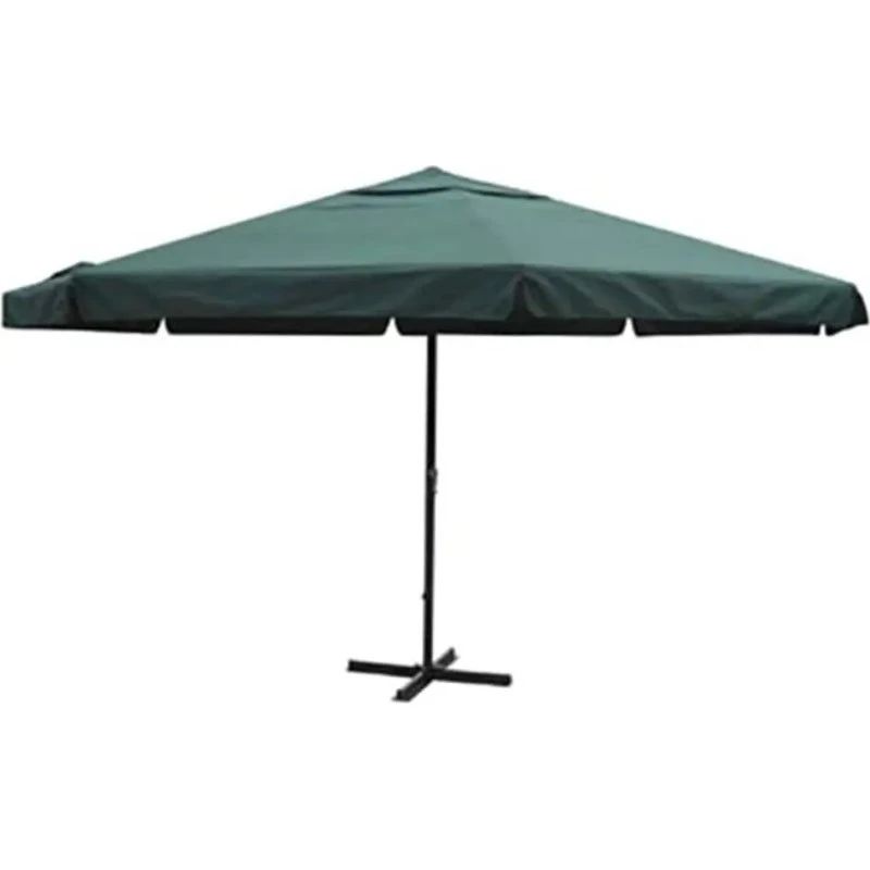 Vidaxl Parasol Aluminium 3,85 m Vert