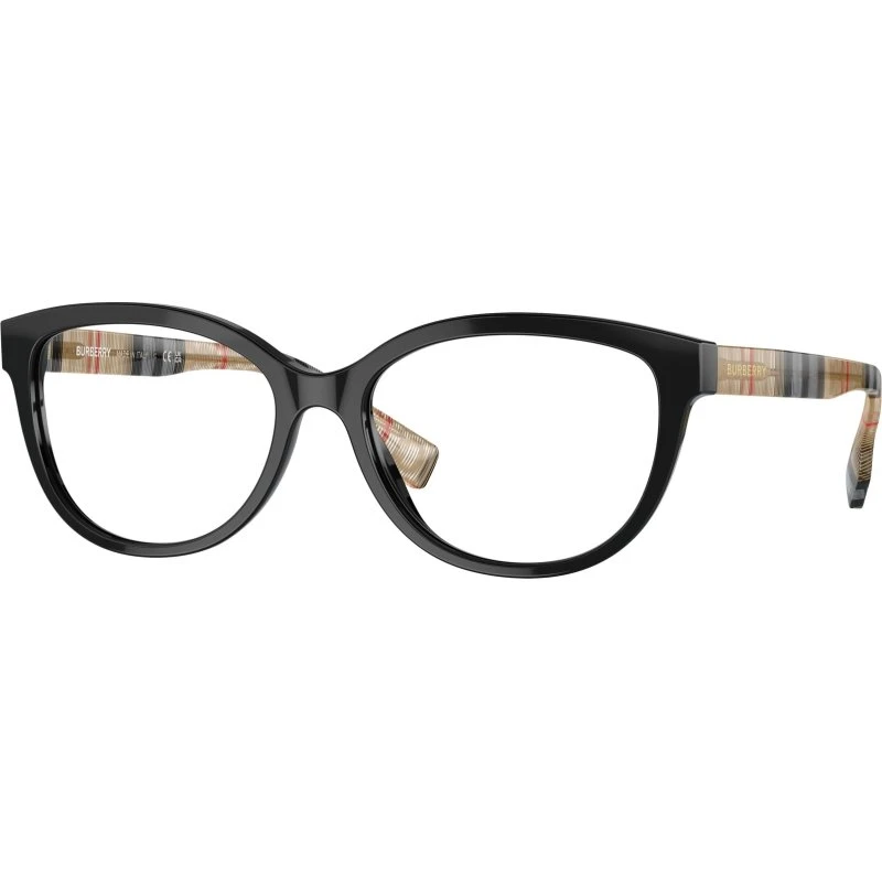 Burberry BE2357 ESME Montures Optiques Carrées en Acétate Noir