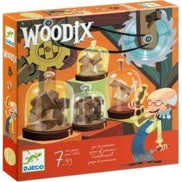 Djeco Woodix - 6 Casse-têtes en bois