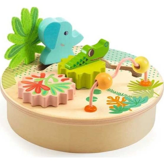 Djeco MultiSmall - Mini table d'activités bébé