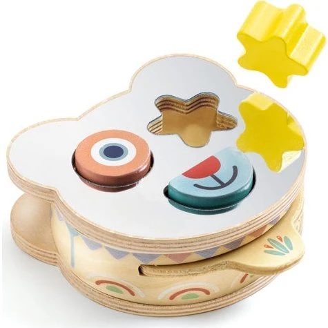 Djeco Baby Boomi - Boîte à formes avec miroir