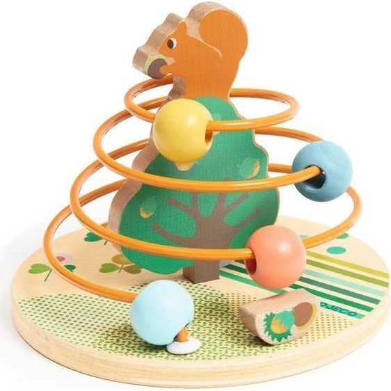 Djeco RollNut - Boulier en bois FSC®