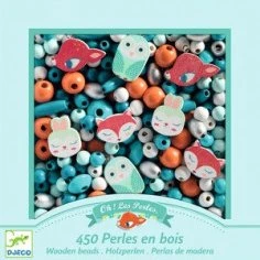 Djeco Perles Bois Petits Animaux