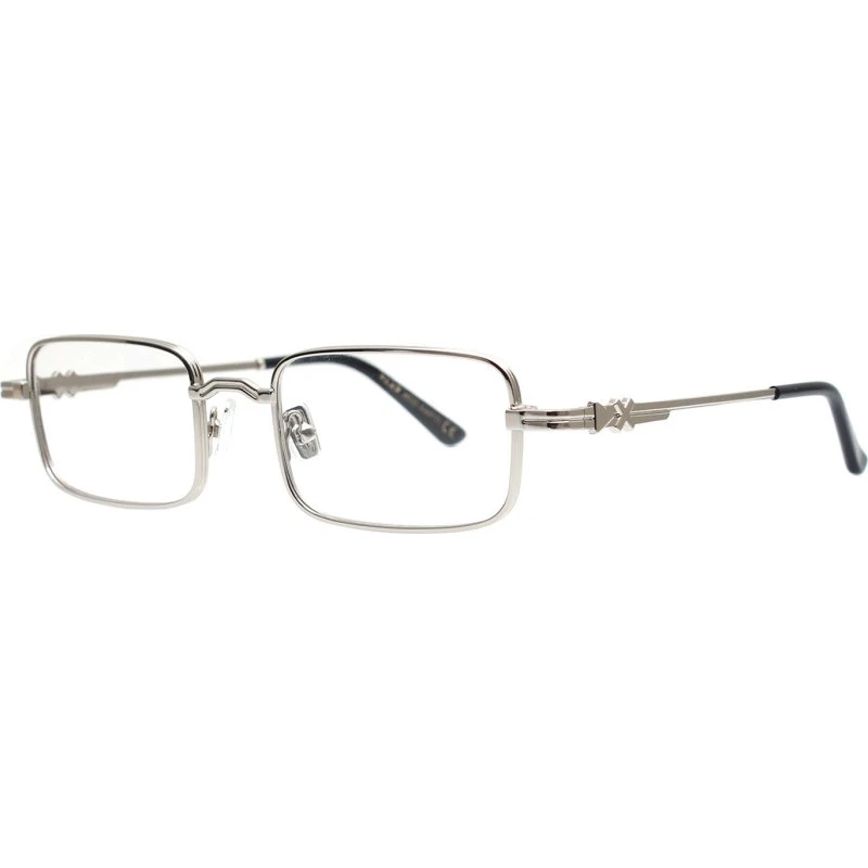 XLAB Kapiti Lunettes de Vue Carrées Métal Or et Gris Photochromiques