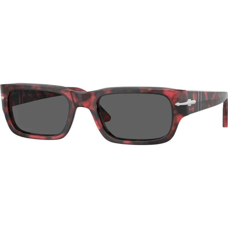 Persol Lunettes de Soleil Adrien PO3347S Tortue et Gris