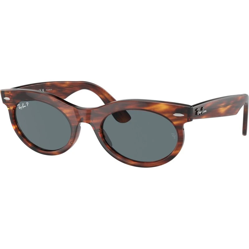 Ray-Ban RB2242 Wayfarer Oval 954/3R - Lunettes de soleil Polarisées