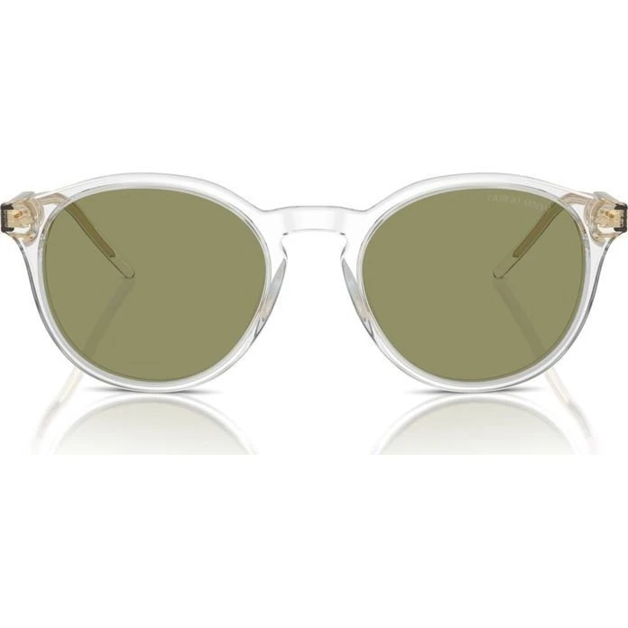 Giorgio Armani Homme AR8211 Lunettes de Soleil Pantos Vert Transparent