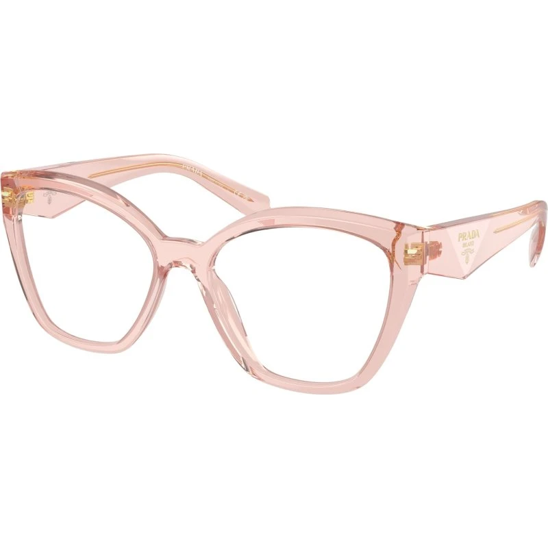 Prada PR 20ZV 19Q1O1 Montures Optiques Géométriques Rose