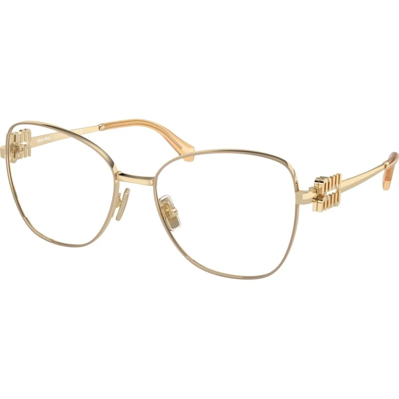 Miu Miu MU 50XV 14M1O1 Lunettes Optiques Pilote Beige