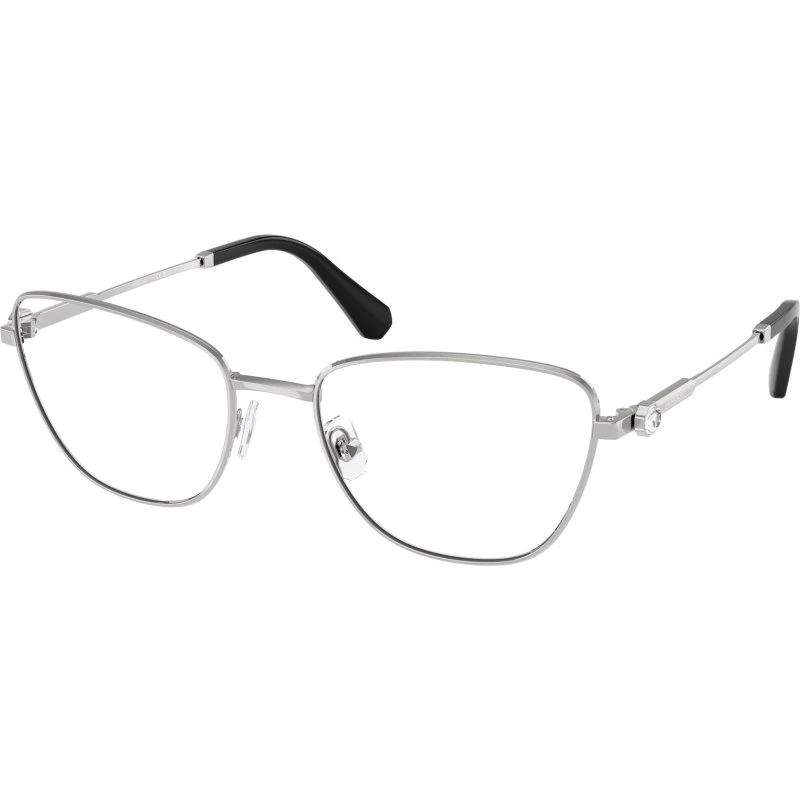 Swarovski SK1018 4001 Lunettes Optiques Cat Eye Argent