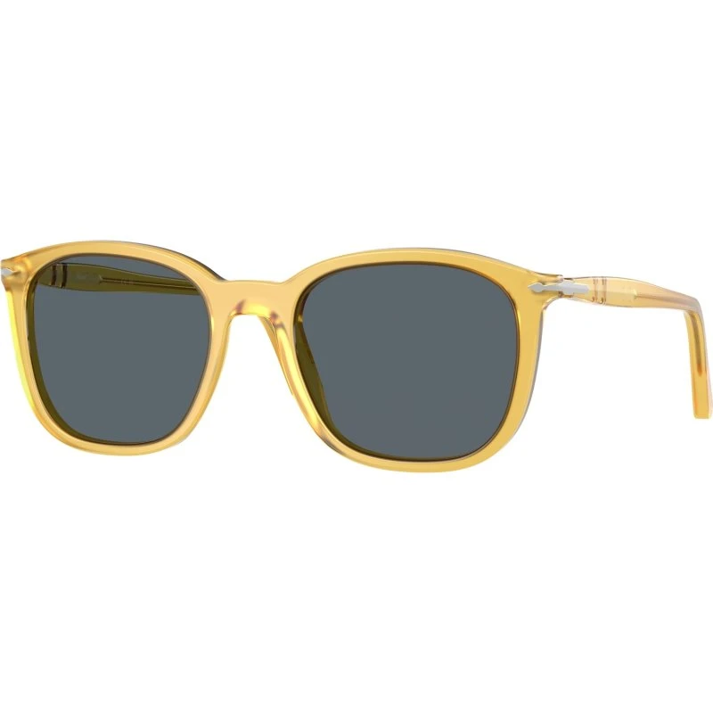 Persol PO3355S Lunettes de Soleil Acétate Jaune et Bleu