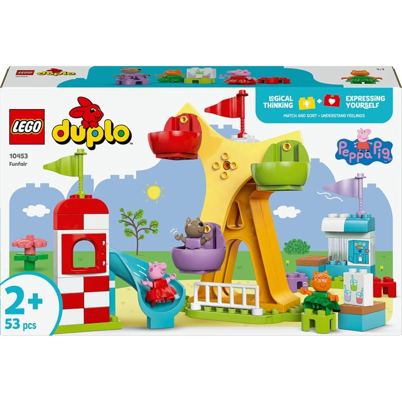 LEGO DUPLO Peppa Pig Parc d'attractions 10453
