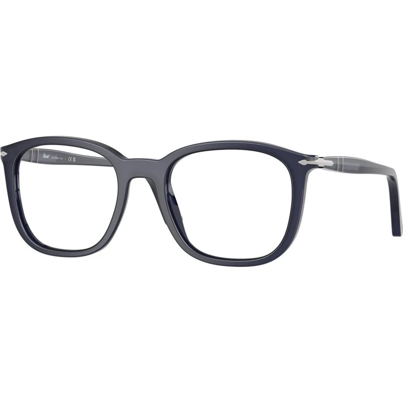 Persol PO3355V 1217 Lunettes Optiques Acétate Bleu Pillow