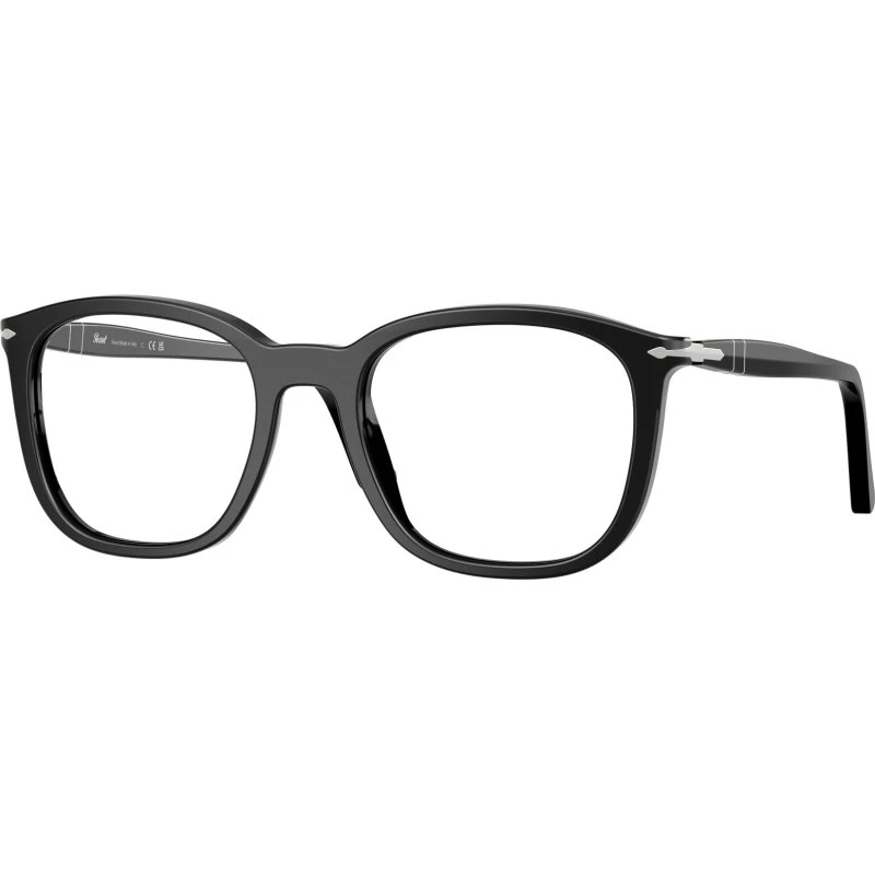 Persol PO3355V 95 Montures Optiques Acétate Noir Pillow
