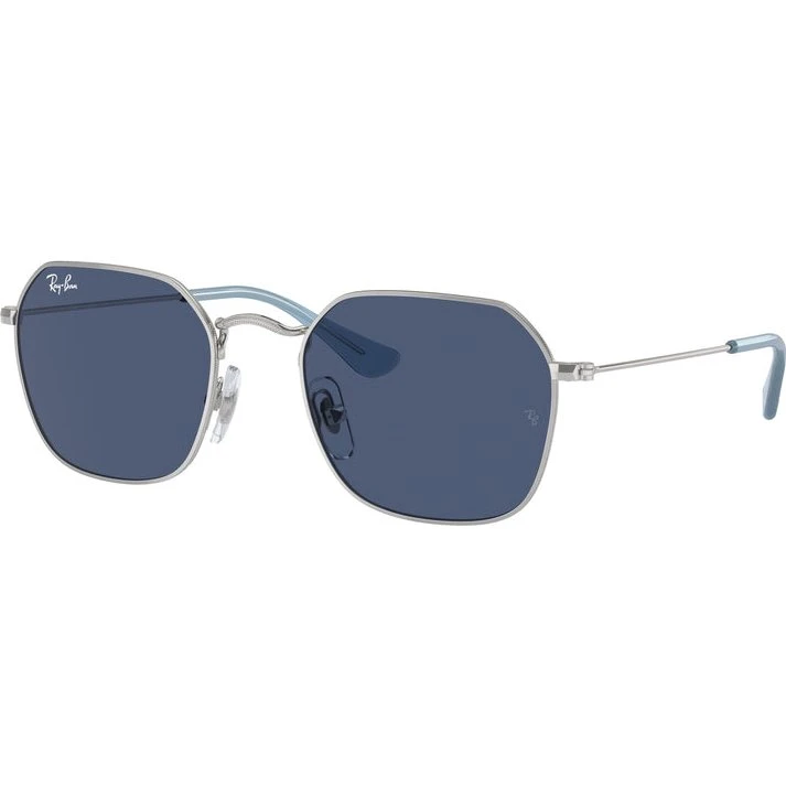 Ray-Ban RJ9594S 212/80 - Lunettes de soleil métalliques argentées