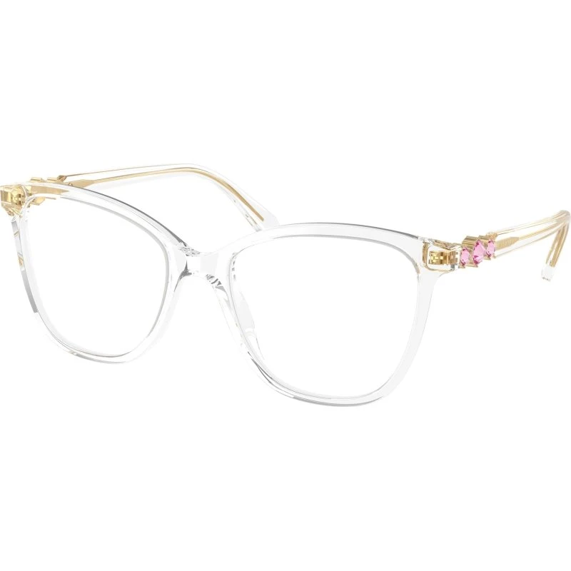 Swarovski SK2020 1027 - Montures Optiques Carrées Transparentes