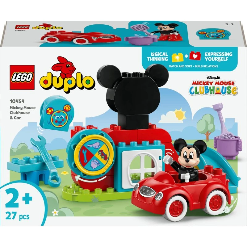 Lego Duplo - Maison et Voiture de Mickey 10454