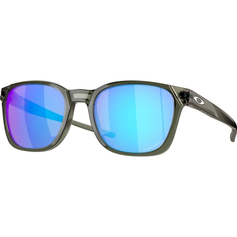 Oakley Homme Lunettes de Soleil OO9018 Objector Vert et Bleu