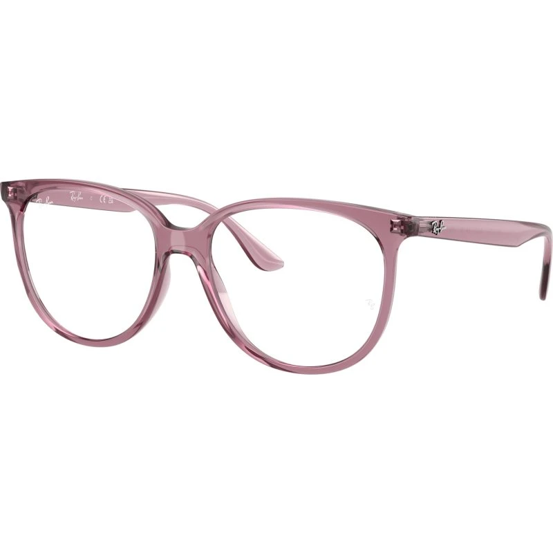 Ray-Ban RX4378V 8413 Montures Optiques Carrées Violet Transparent